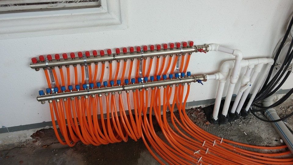 Yerden ısıtma sistemleri uygulama örneği